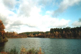 Lake in the Ardennes