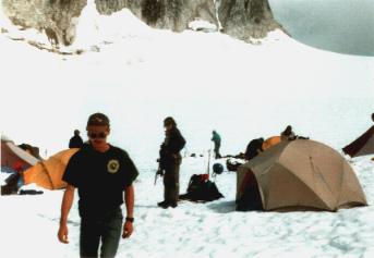 Mountaineering camp